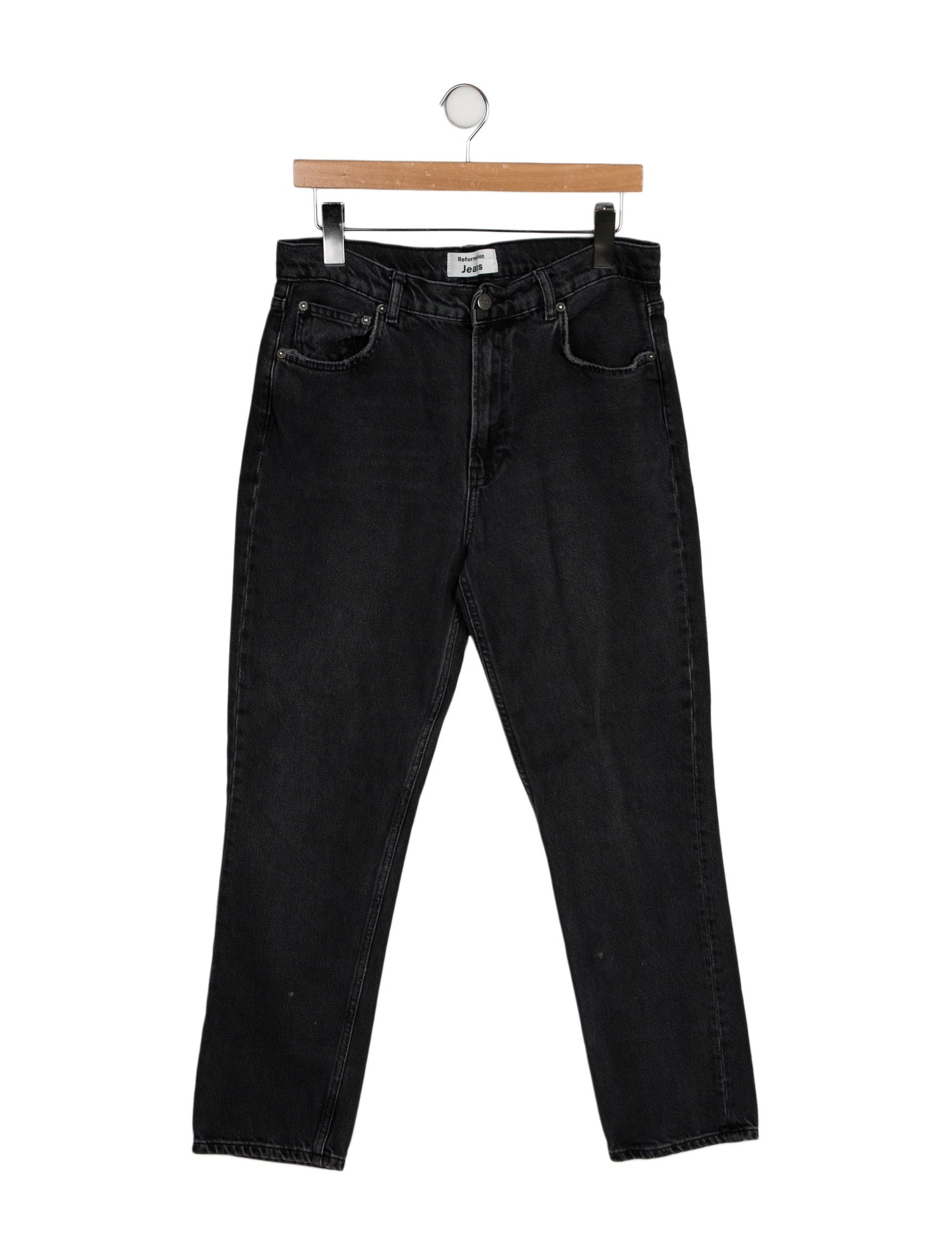 Reformation High-Rise Straight Leg Jeans