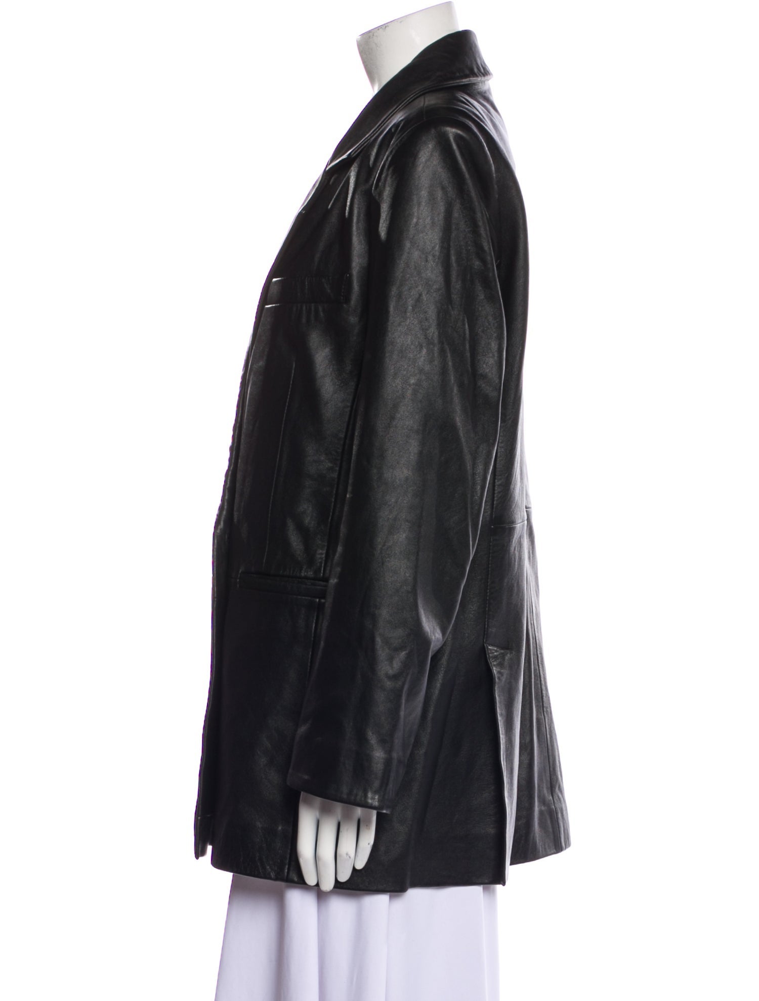 Reformation Leather Coat