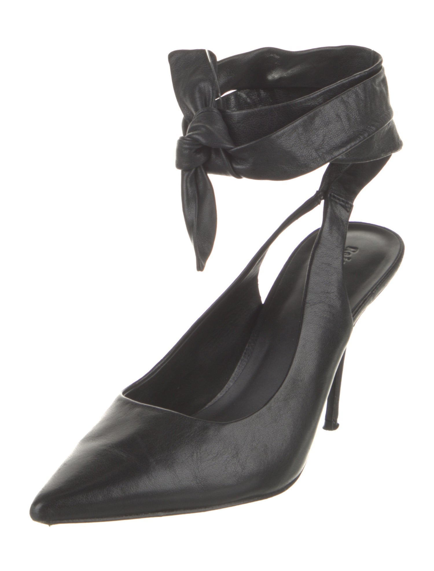 Reformation Leather Slingback Pumps