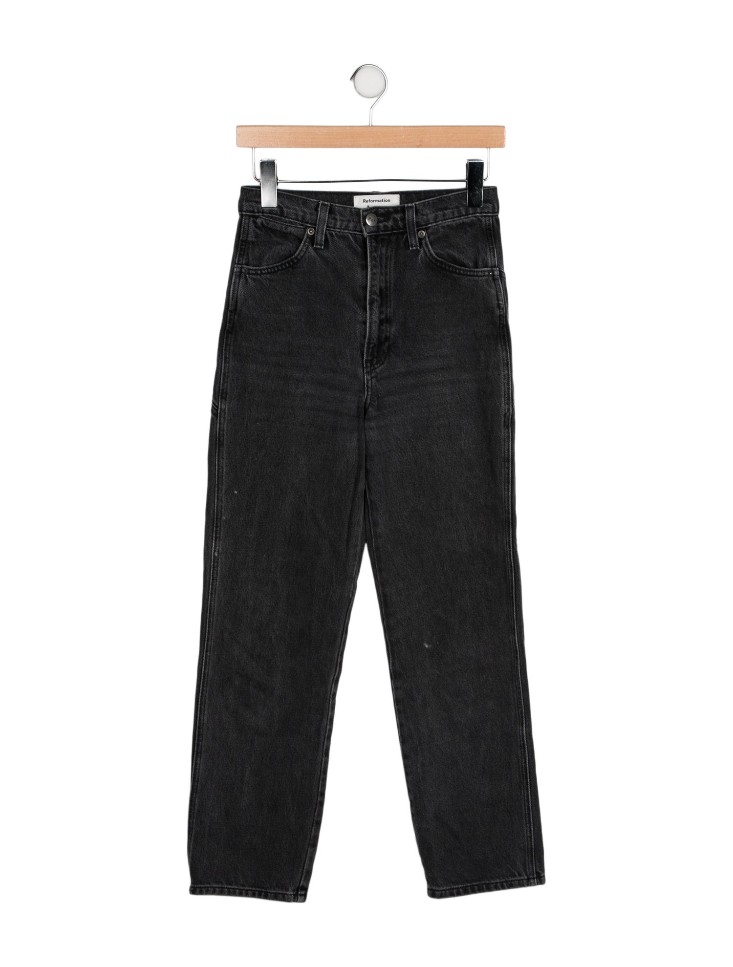Reformation High-Rise Straight Leg Jeans