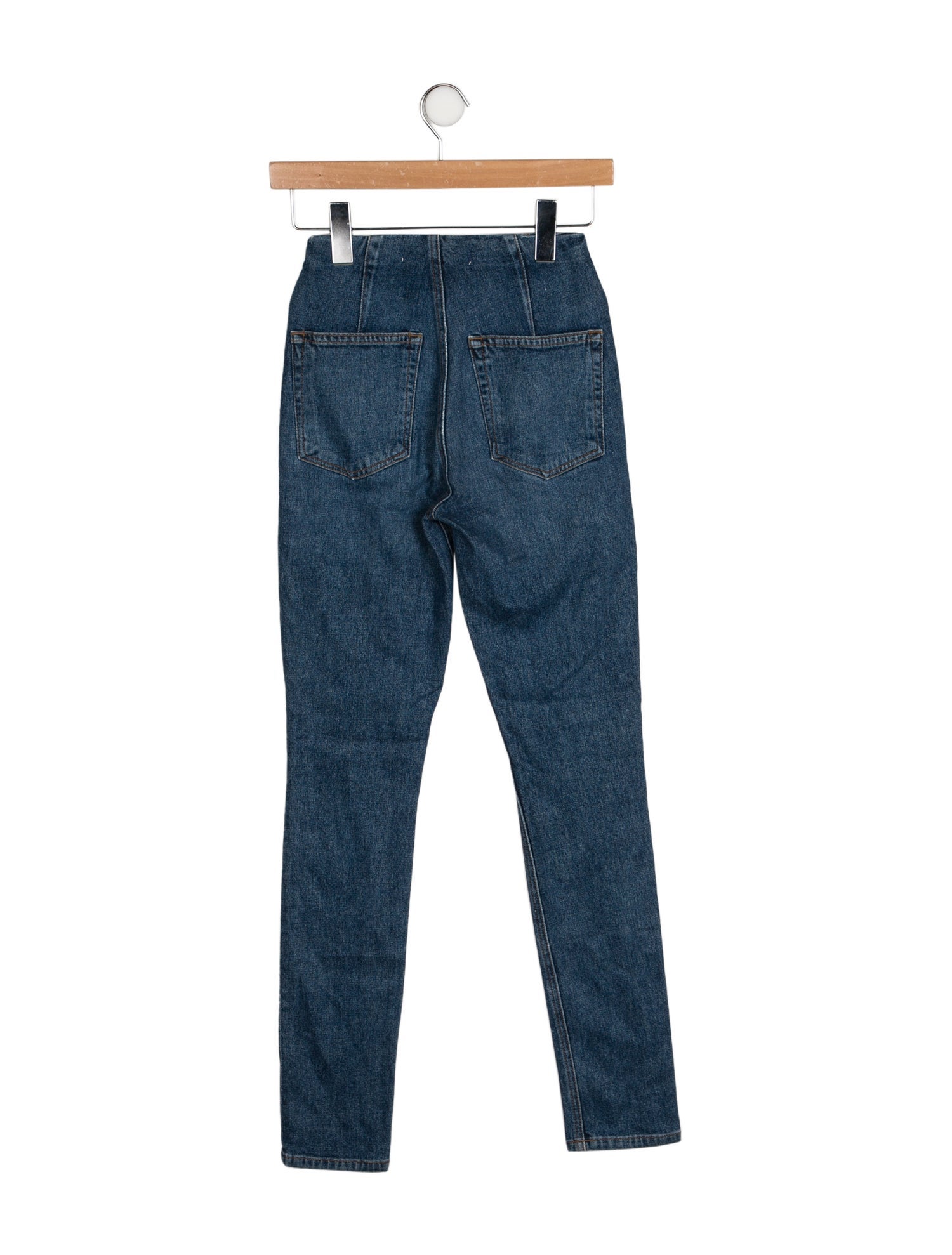 Reformation Mid-Rise Skinny Leg Jeans