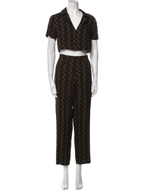 Reformation Printed Pant Set