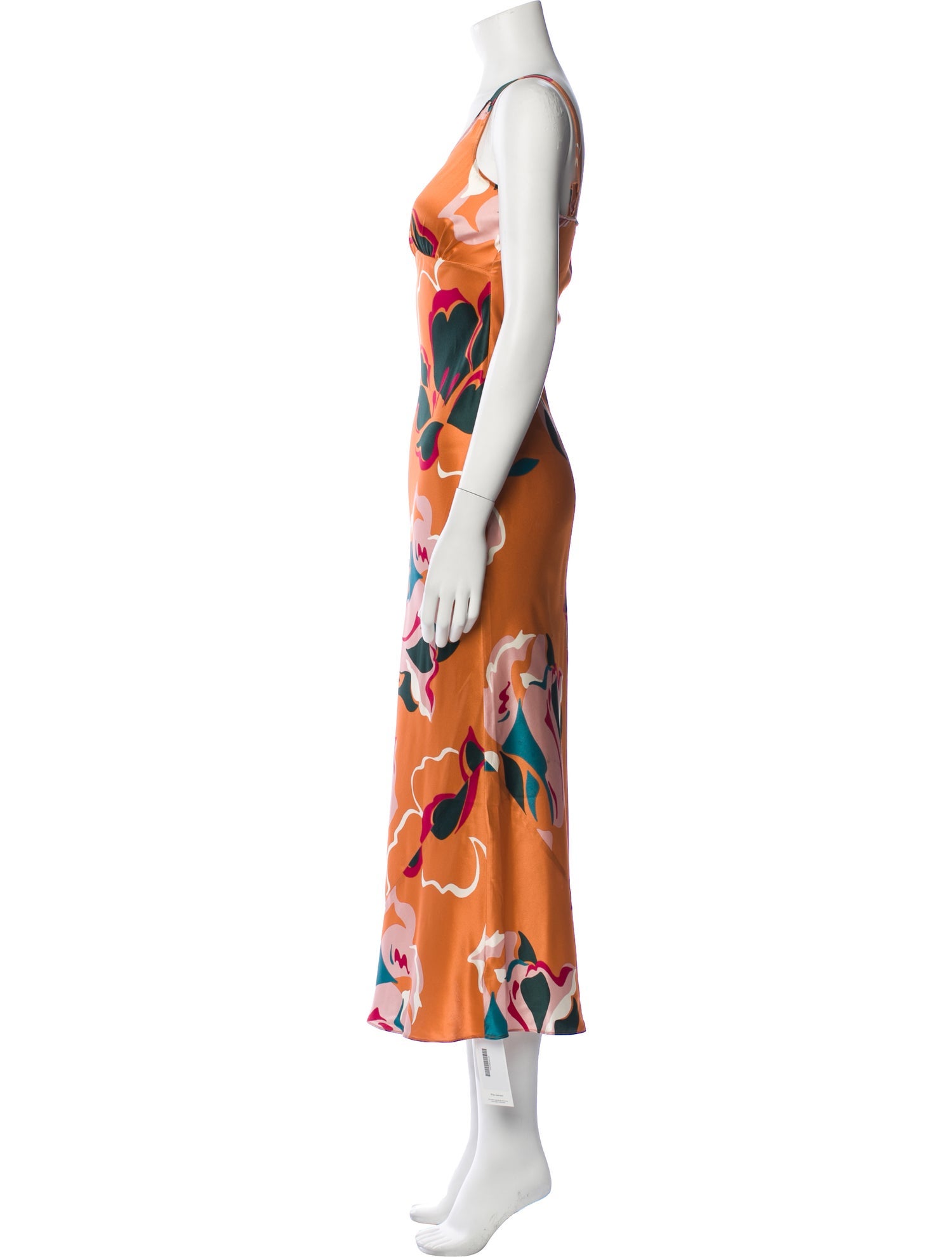 Reformation Silk Long Dress