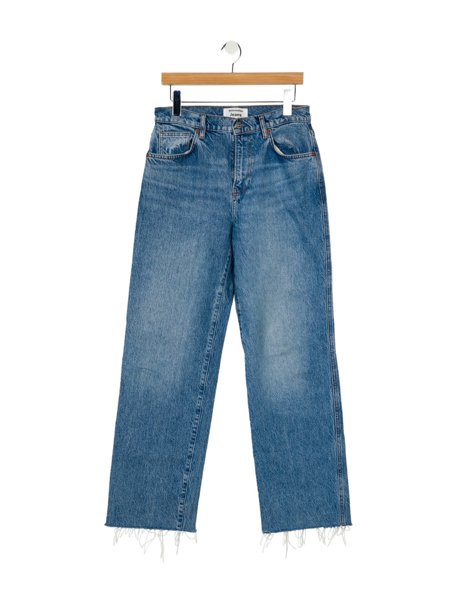 Reformation High-Rise Wide Leg Jeans