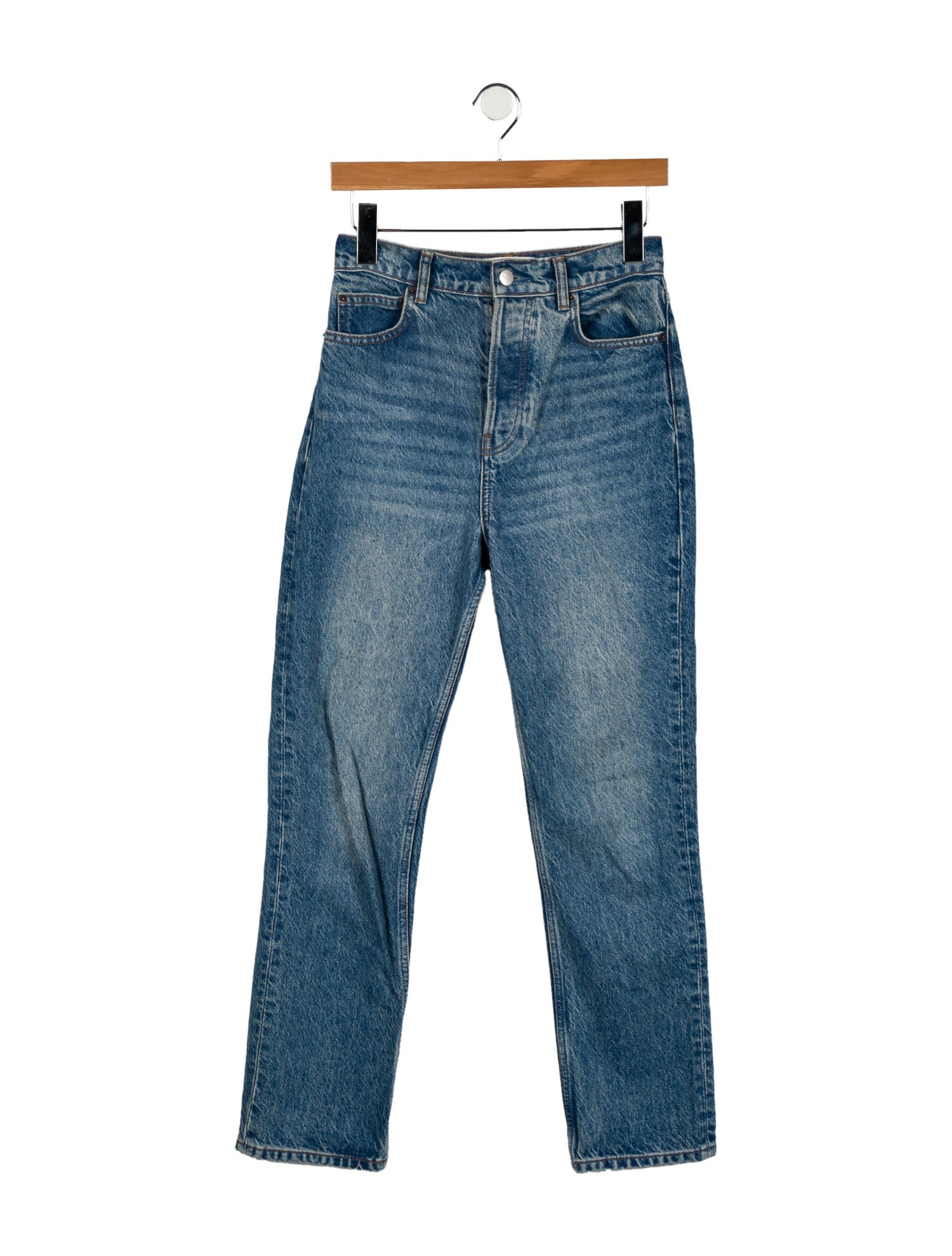 Reformation High-Rise Straight Leg Jeans