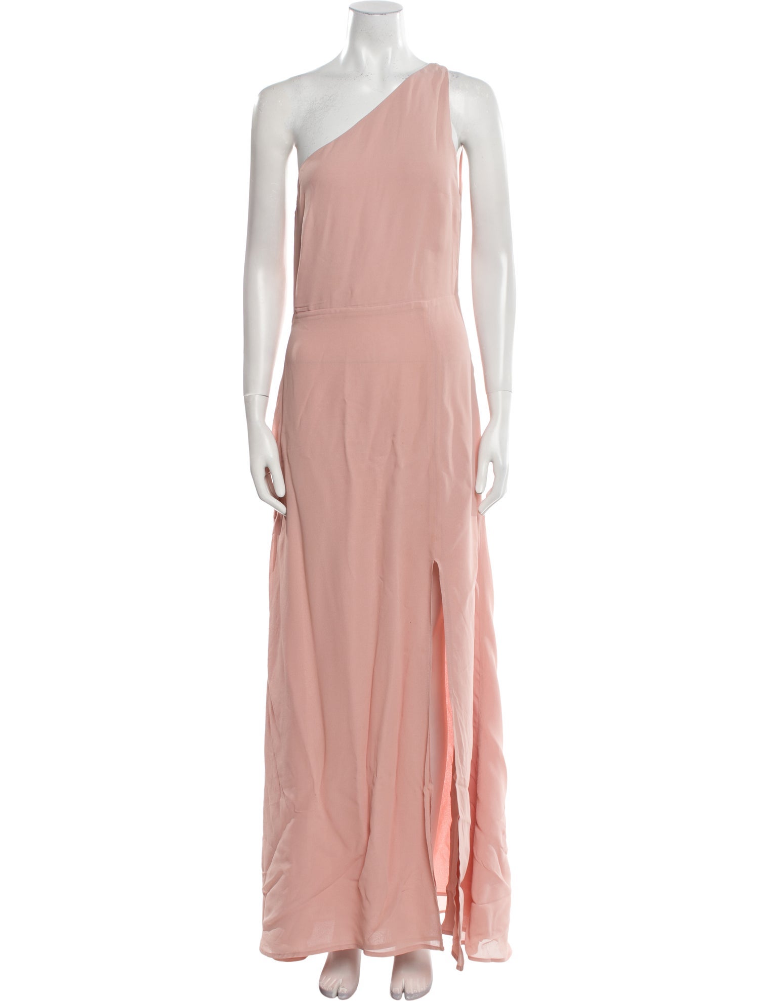 Reformation One-Shoulder Long Dress