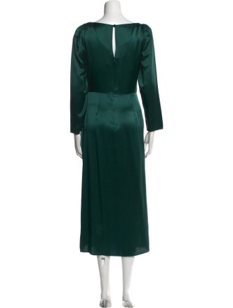 Reformation Silk Long Dress