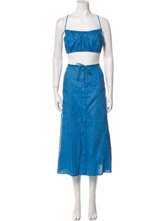 Reformation Linen Skirt Set