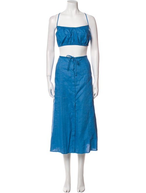 Reformation Linen Skirt Set
