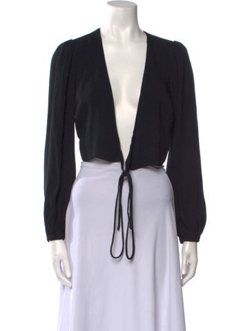 Reformation Knitwear Plunge Neckline Sweater S