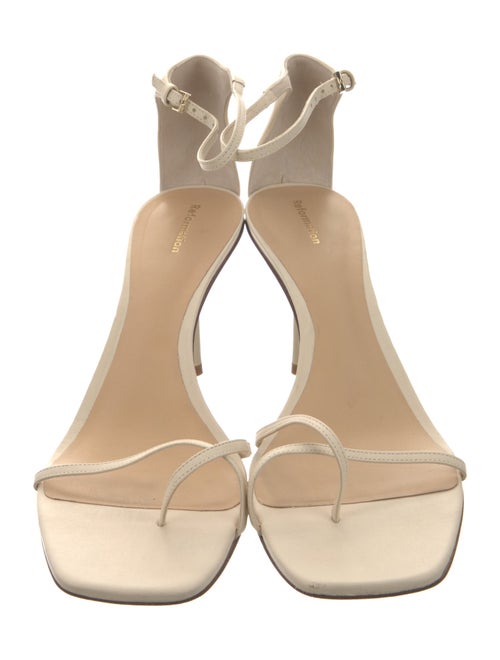 Reformation Patent Leather Sandals