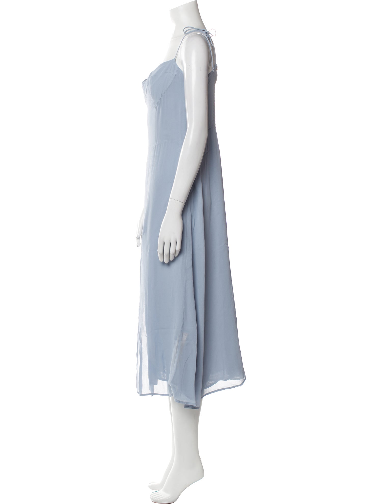 Reformation Square Neckline Midi Length Dress w/ Tags