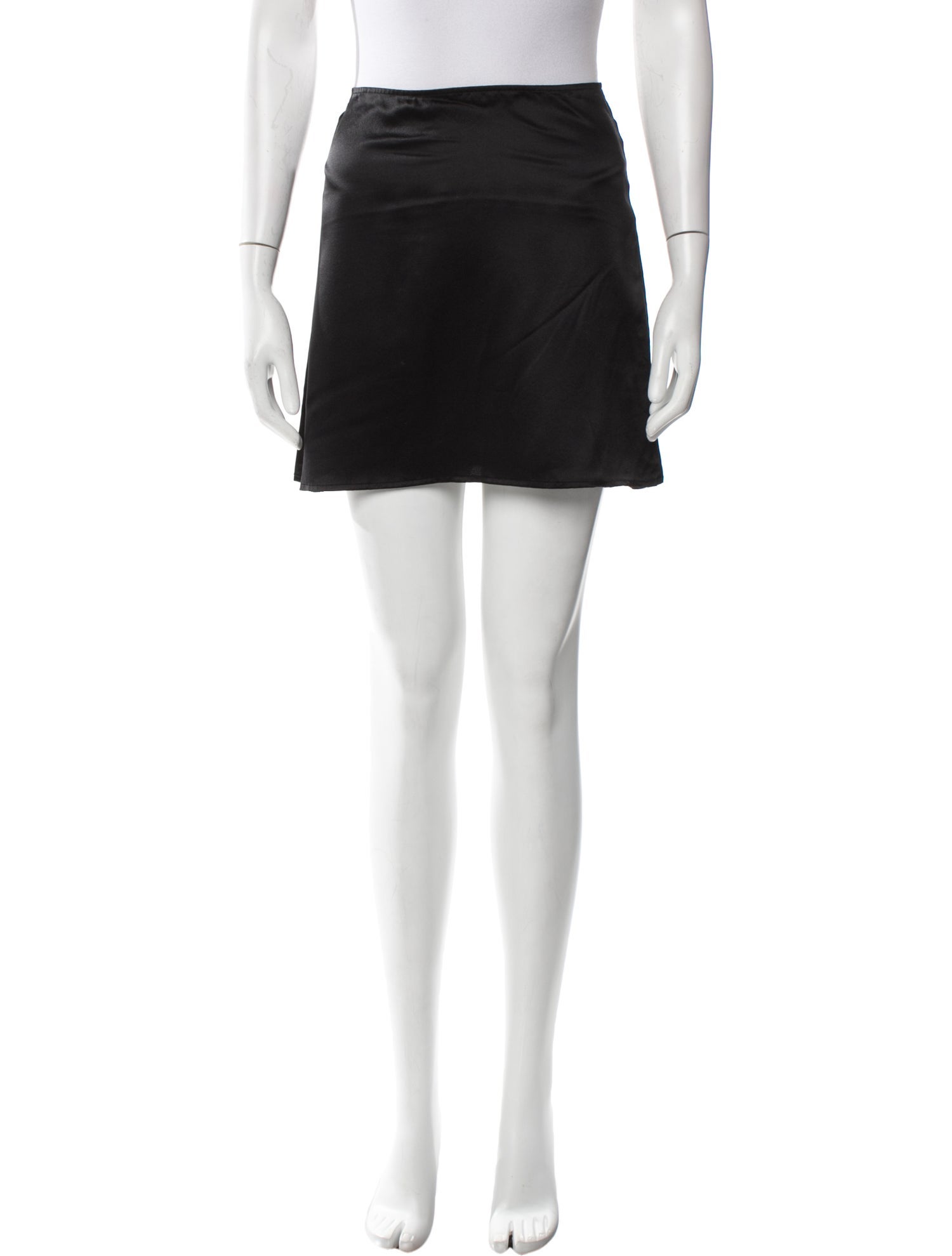 Reformation Silk Mini Skirt