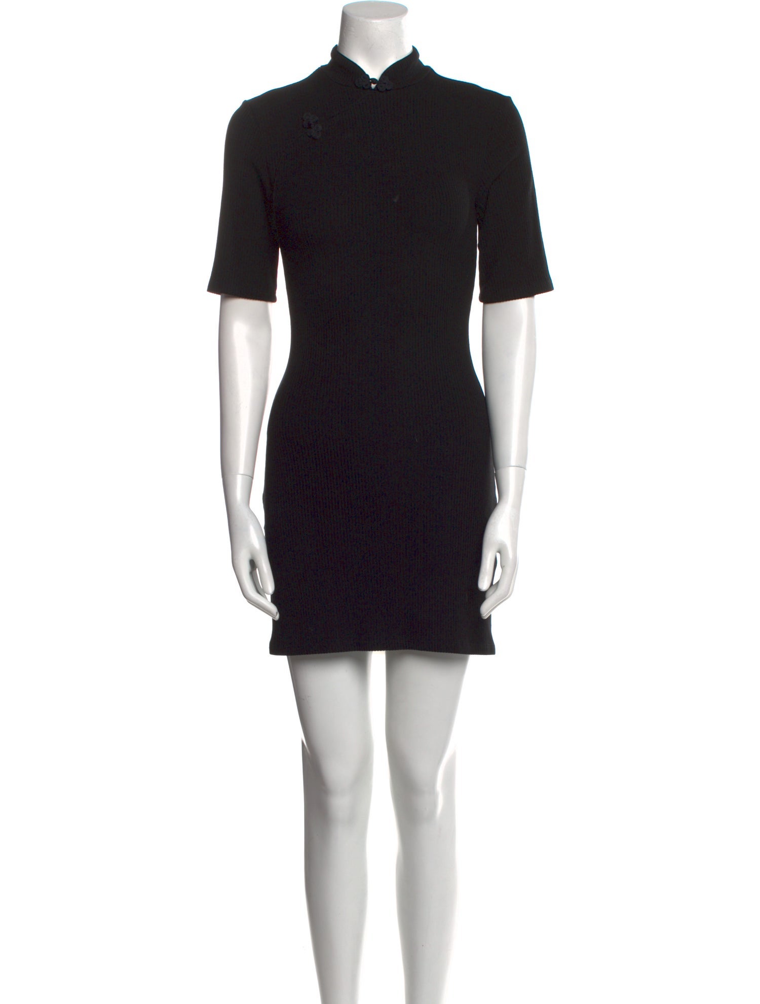 Reformation Mock Neck Mini Dress