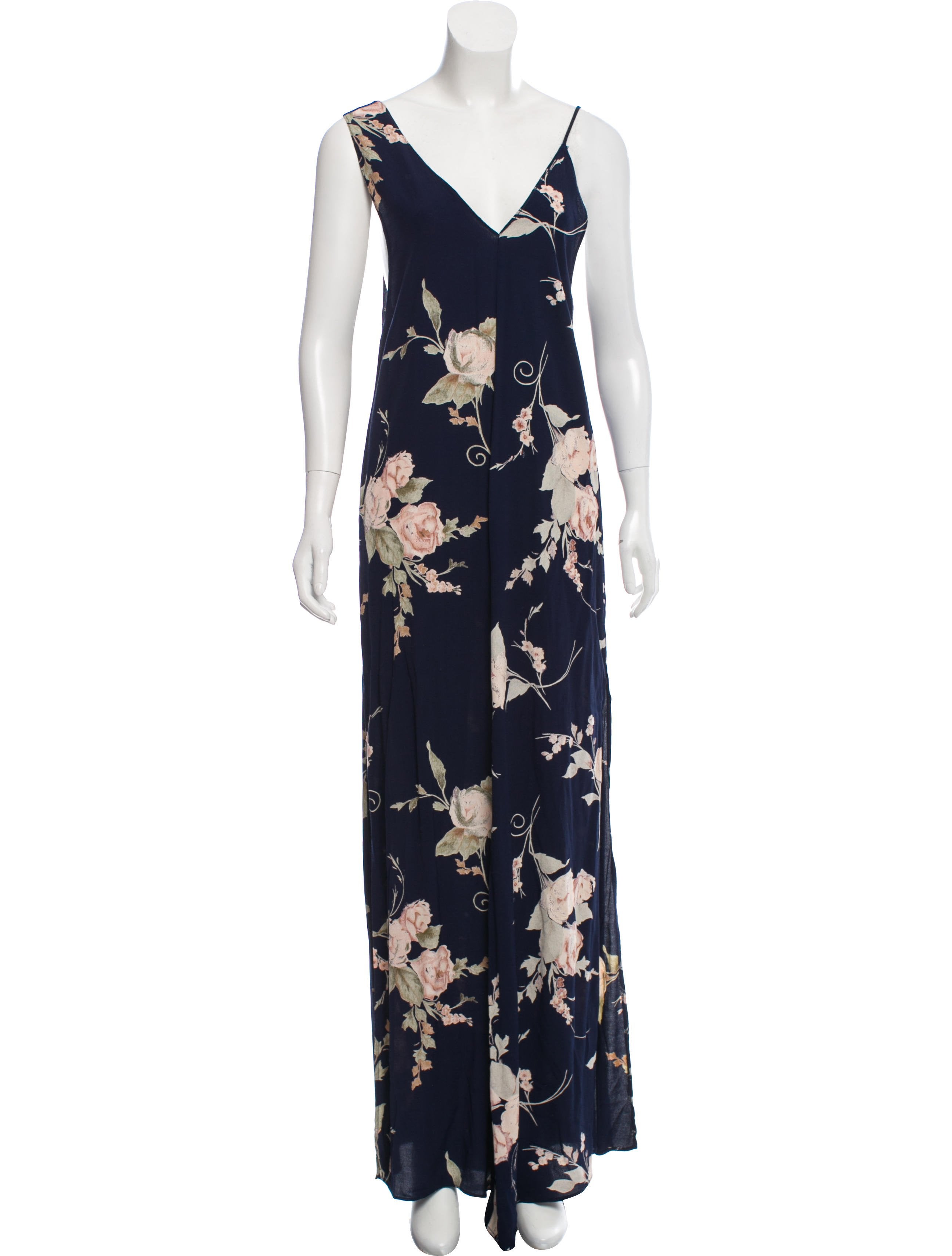 reformation floral printed maxi dress - clothing - wrfmn28721