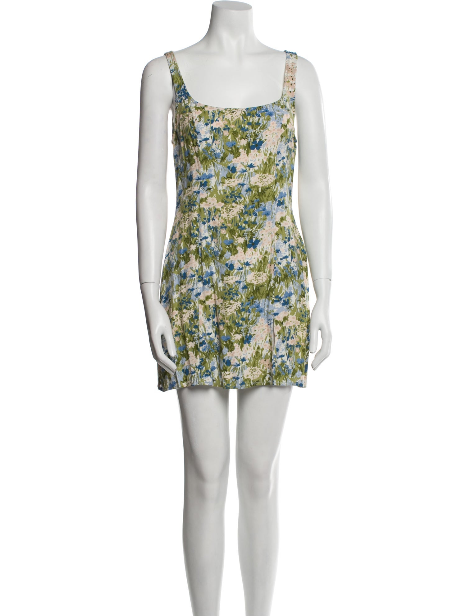 Reformation Printed Mini Dress