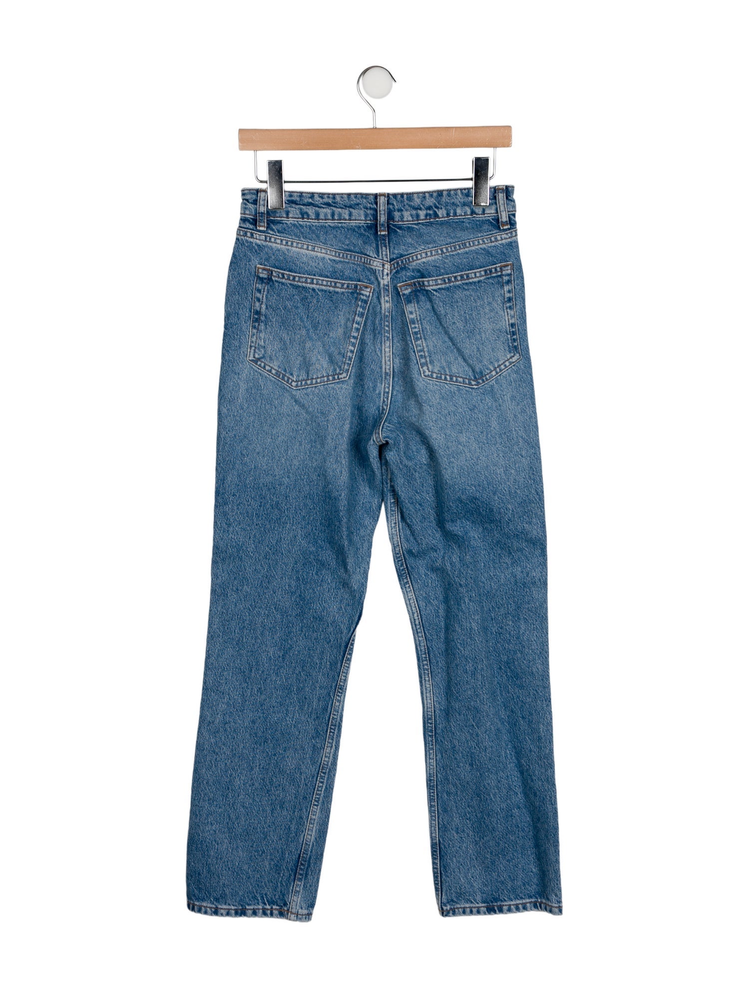 Reformation High-Rise Straight Leg Jeans