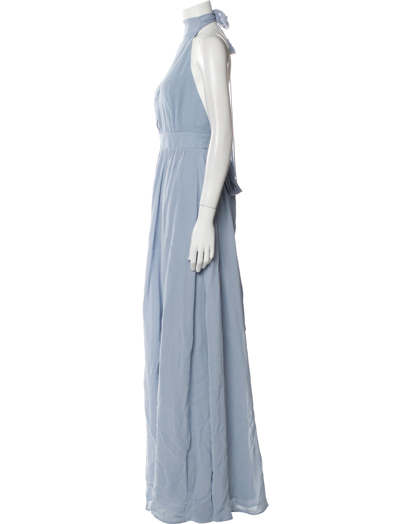 Reformation Halterneck Long Dress w/ Tags