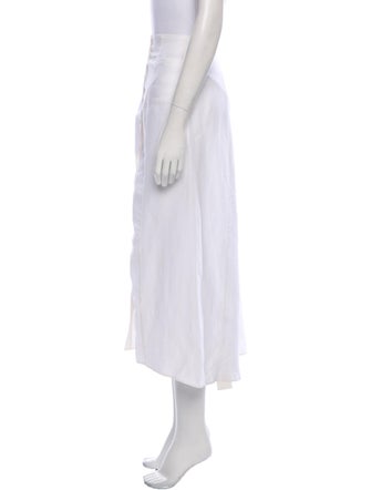 Reformation Scalloped Accent Midi Length Skirt