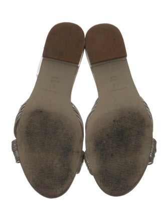 Reformation Patent Leather Slides