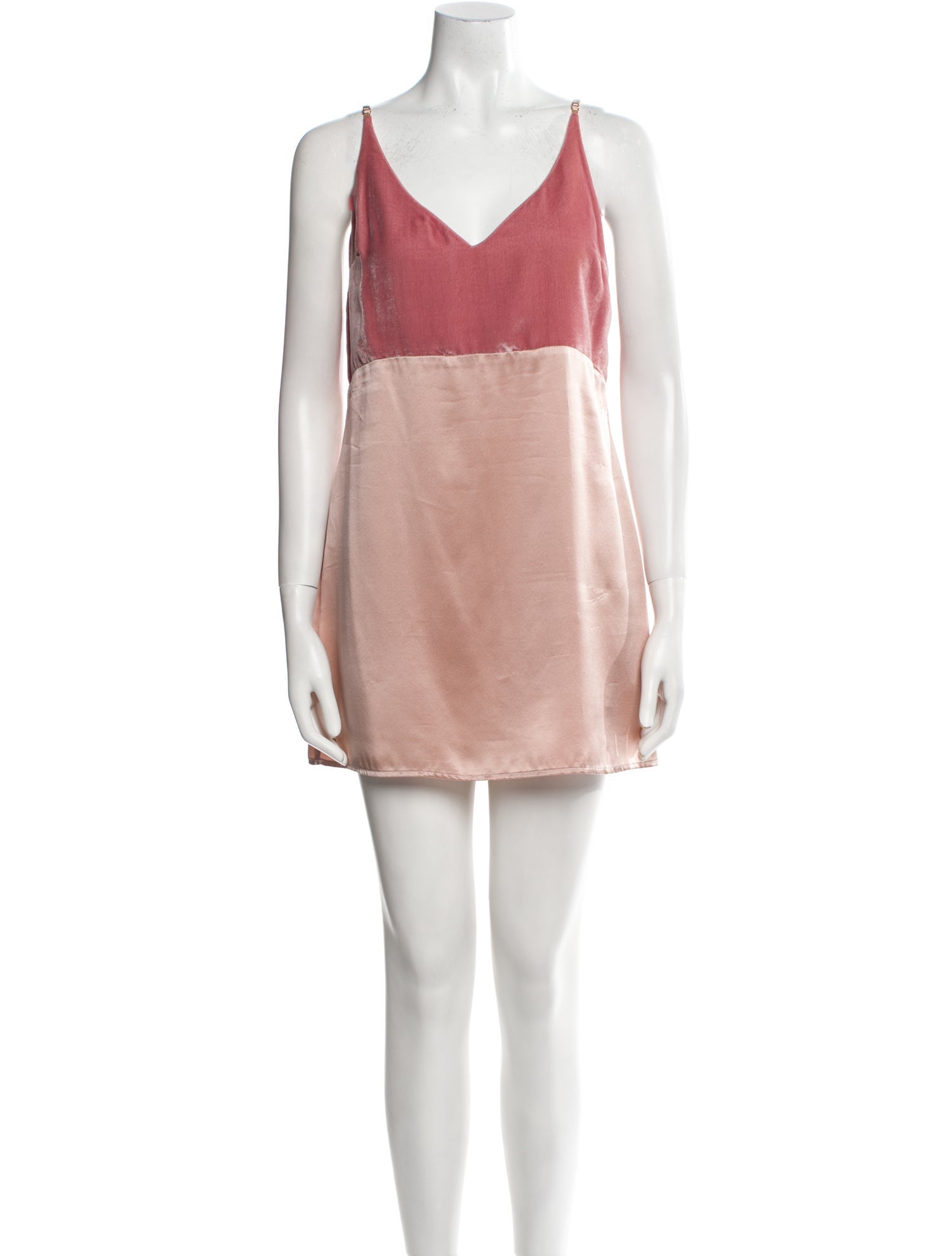 Reformation V-Neck Mini Dress