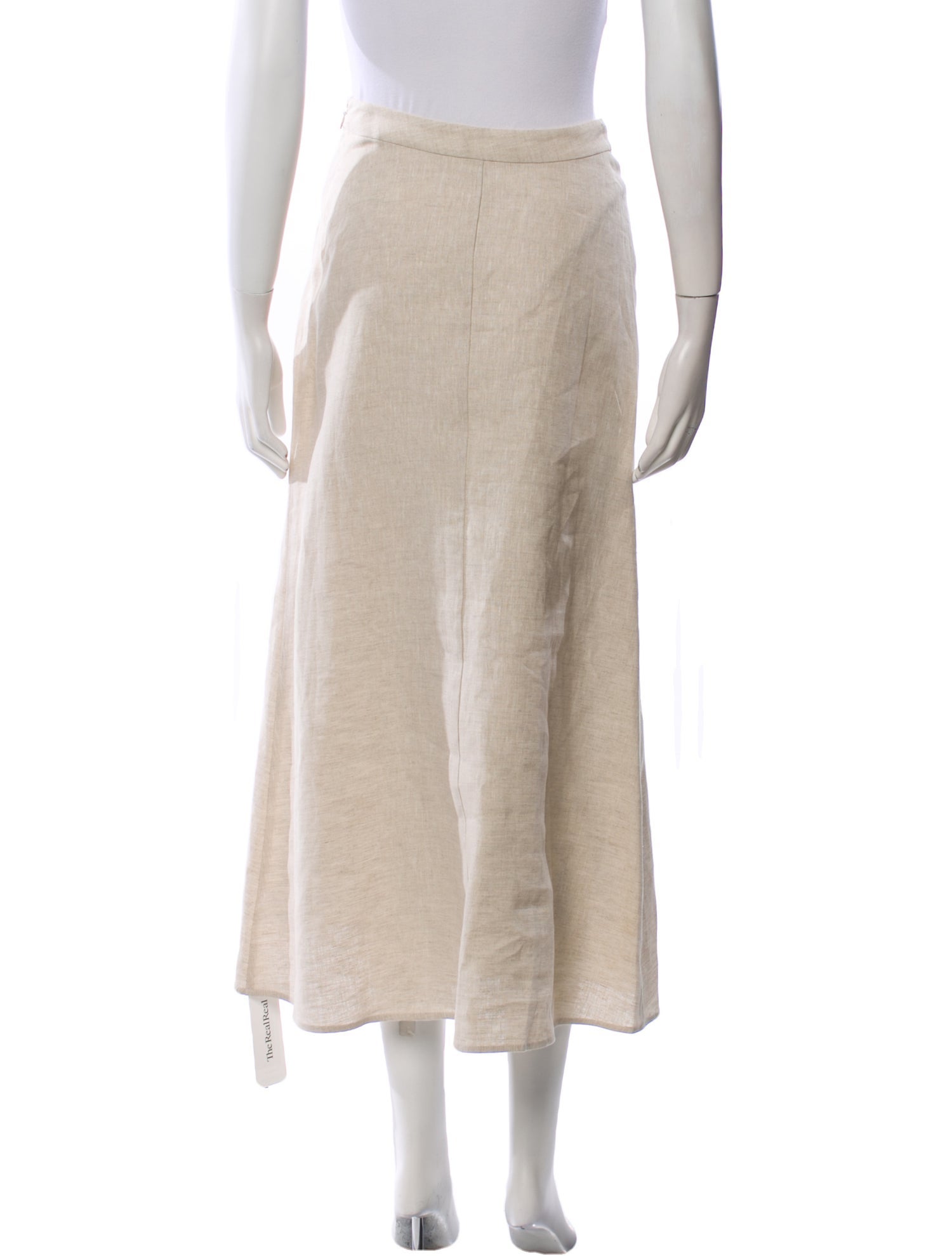 Reformation Linen Midi Length Skirt