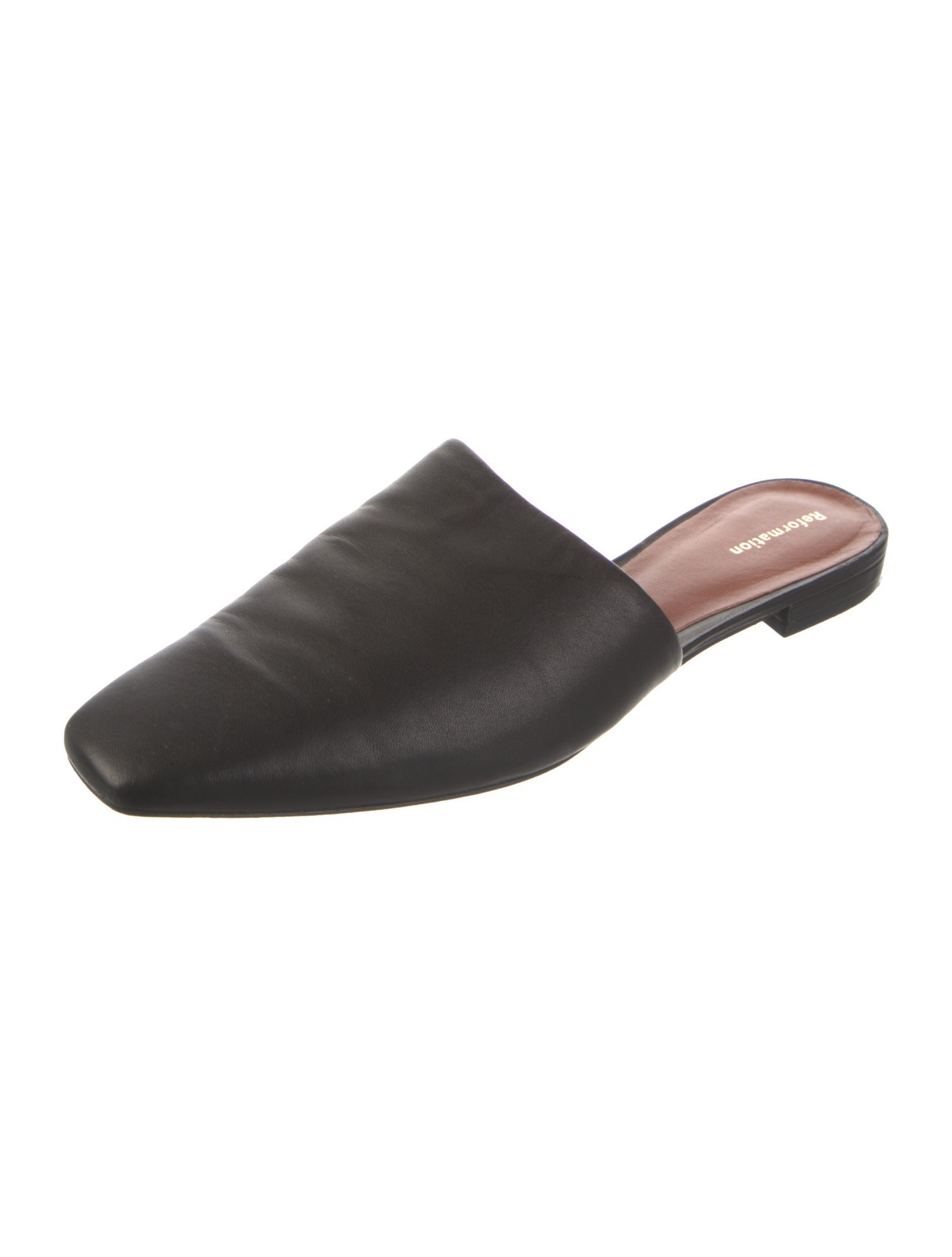 Reformation Leather Mules