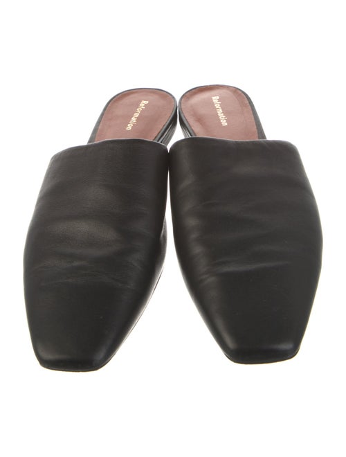 Reformation Leather Mules