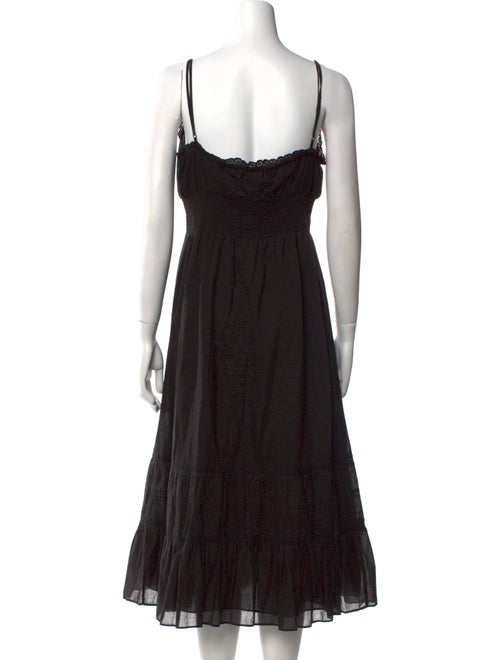 Reformation V-Neck Midi Length Dress