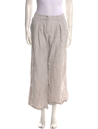 Reformation Linen Wide Leg Pants