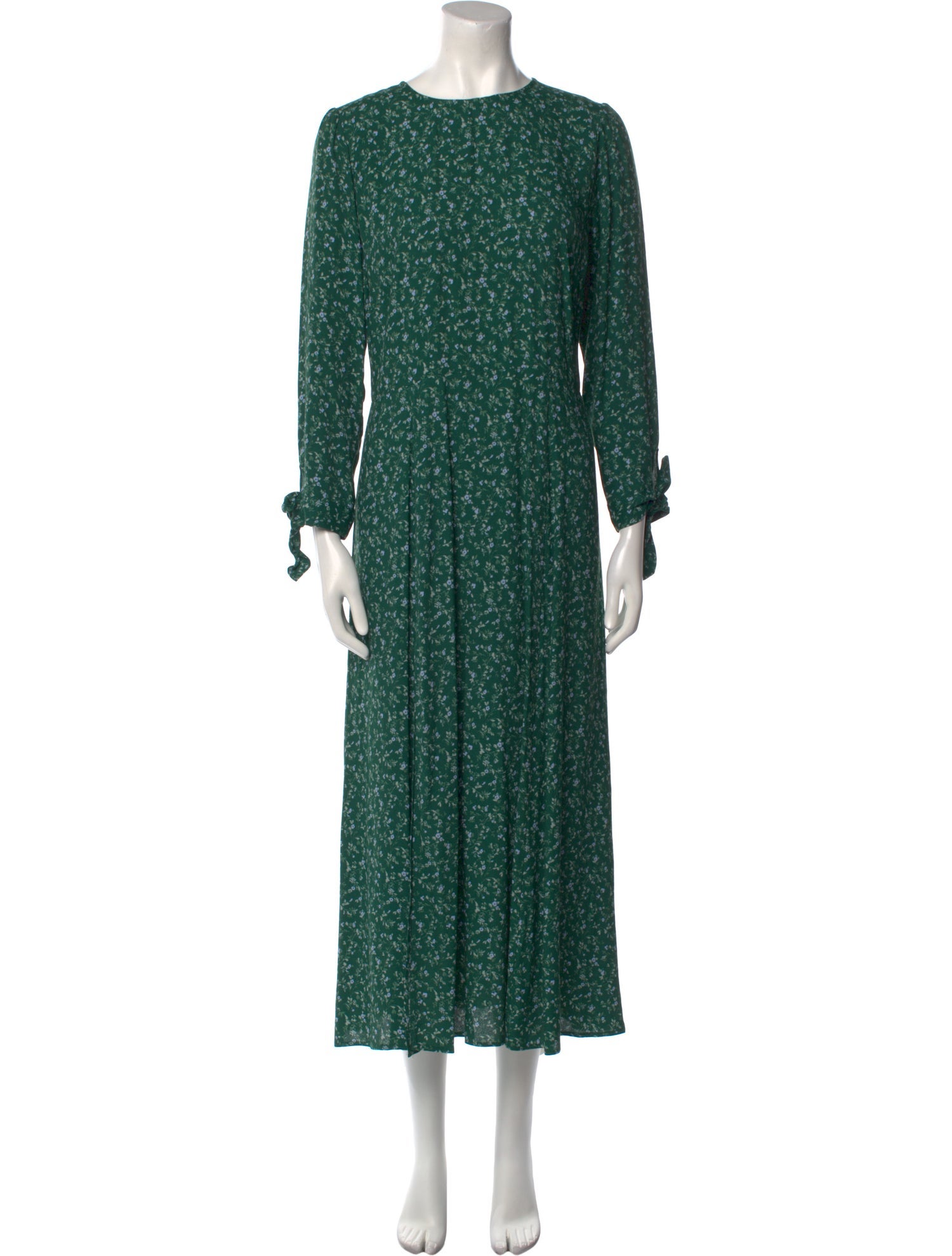 Reformation Floral Print Long Dress
