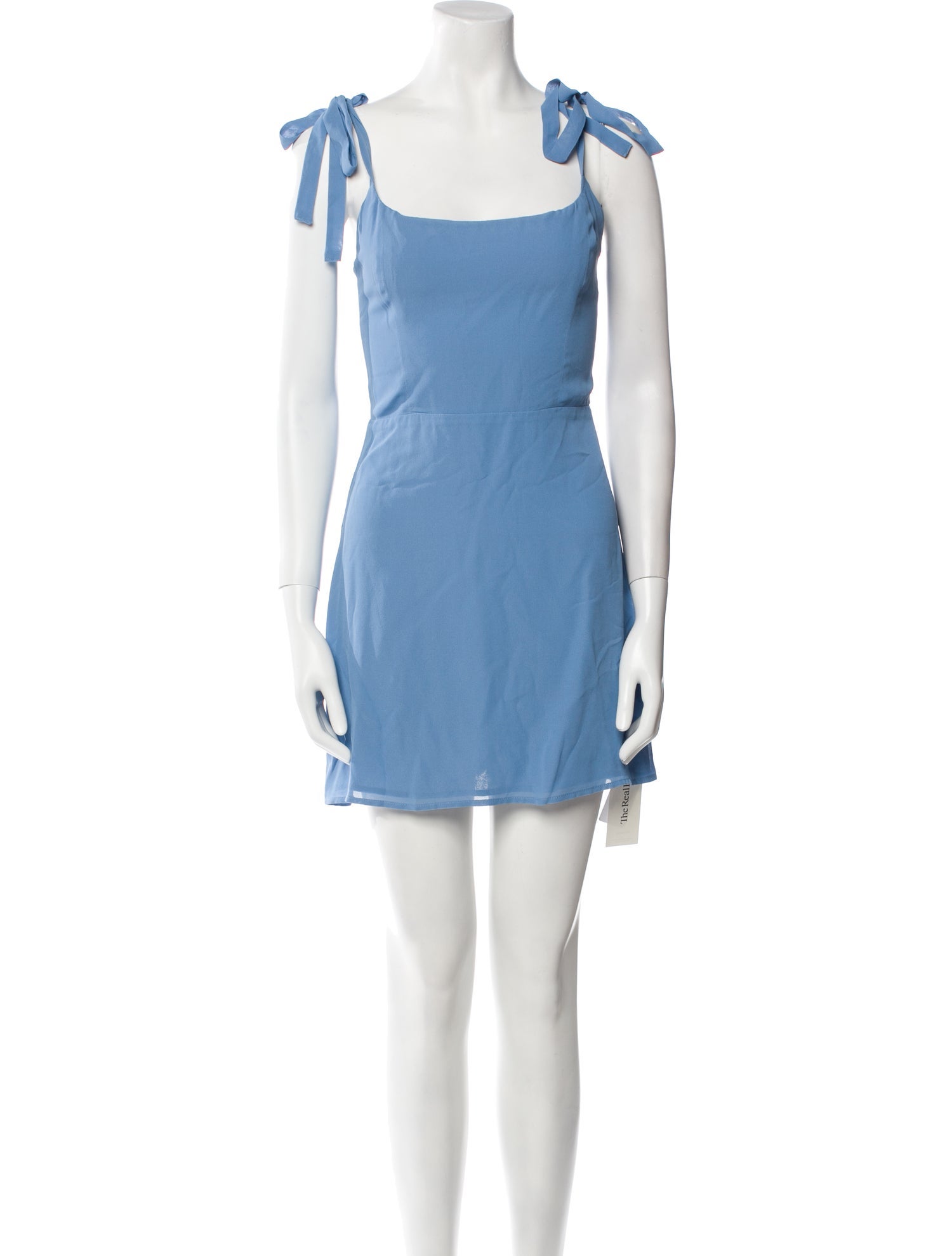 Reformation Square Neckline Mini Dress