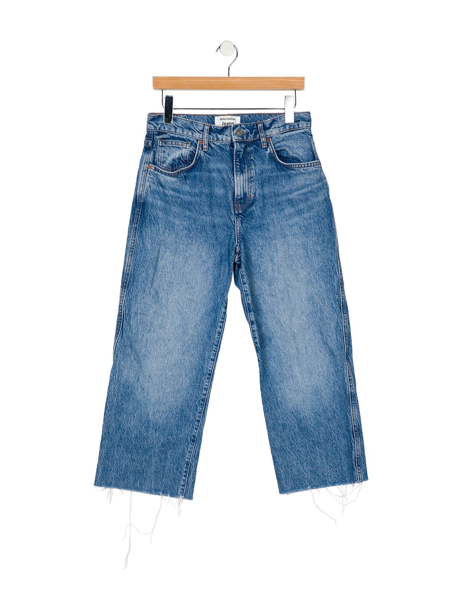 Reformation High-Rise Wide Leg Jeans