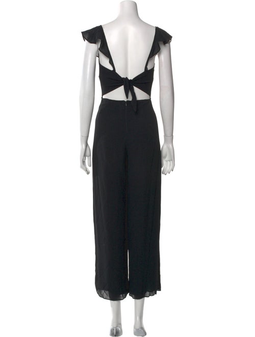 Reformation Nylon Scoop Neck Jumpsuit