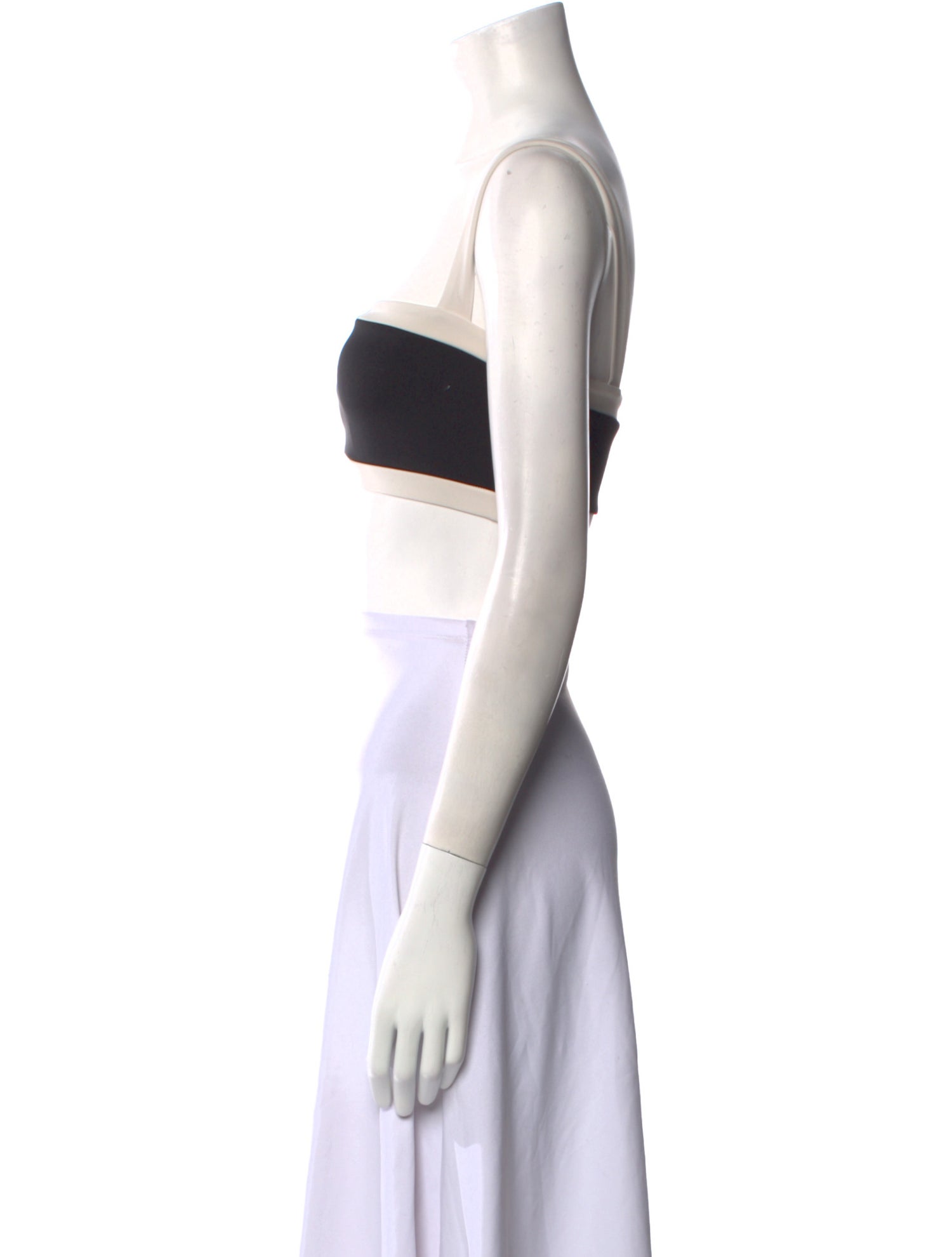 Reformation Square Neckline Sleeveless Crop Top