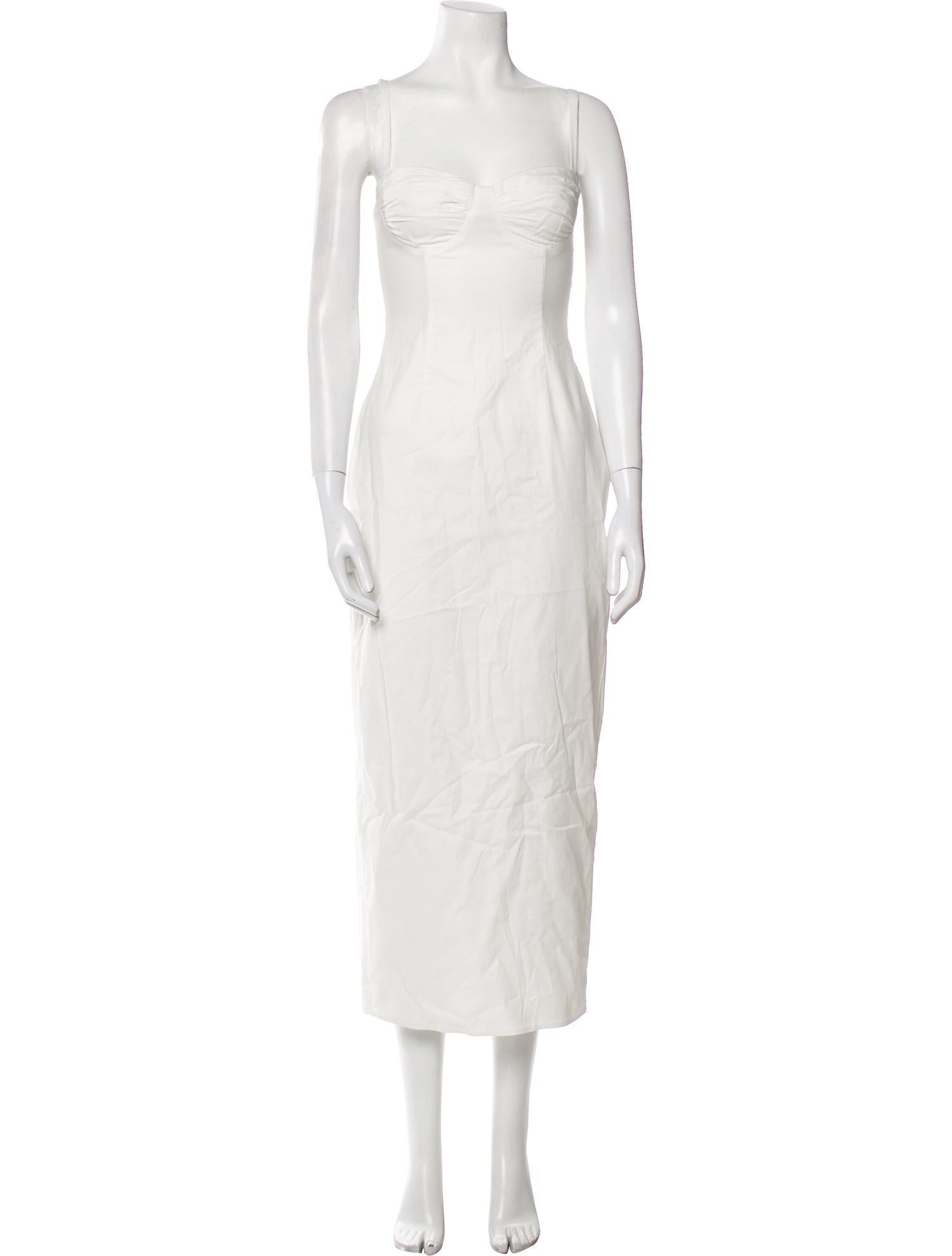 Reformation Square Neckline Long Dress