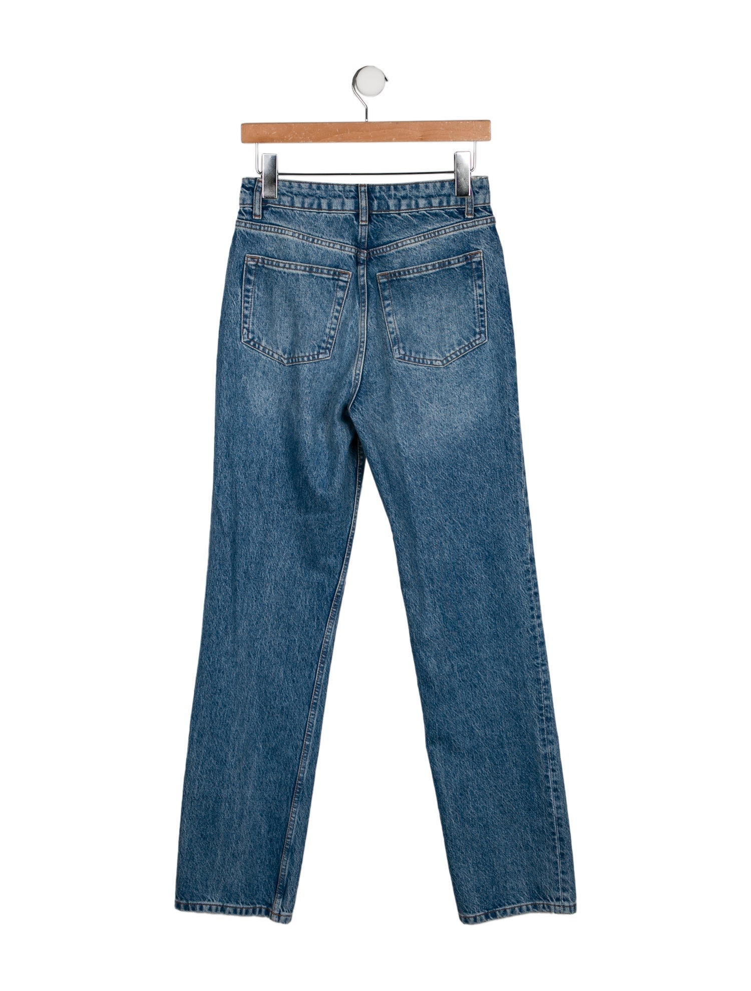Reformation High-Rise Straight Leg Jeans