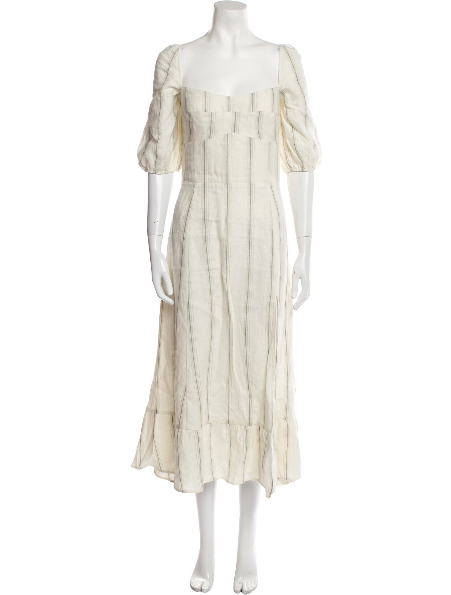 Reformation Linen Long Dress