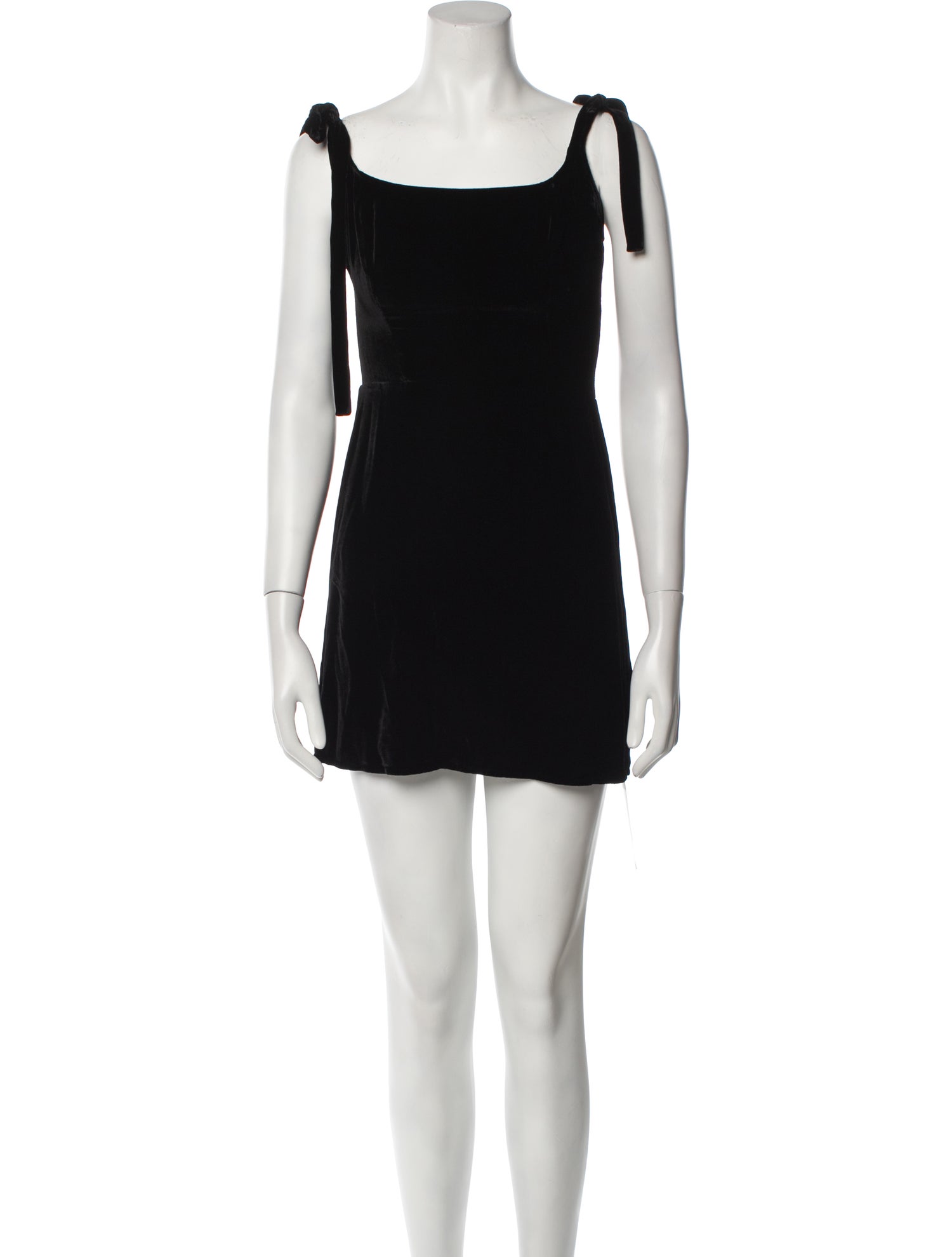 Reformation Square Neckline Mini Dress