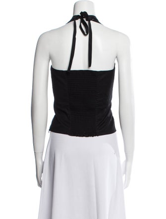 Reformation Square Neckline Sleeveless Crop Top