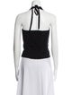 Reformation Square Neckline Sleeveless Crop Top