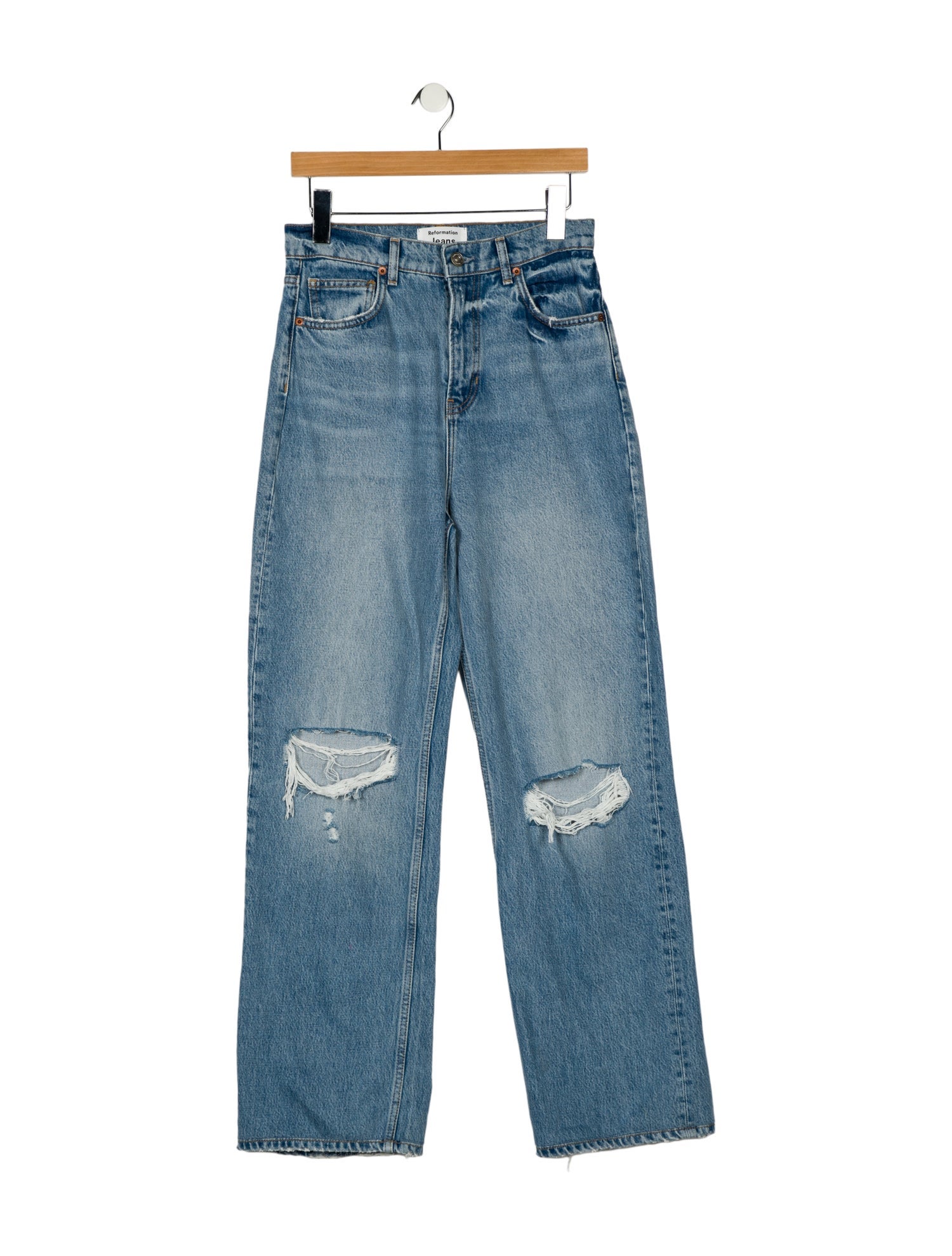 Reformation High-Rise Wide Leg Jeans