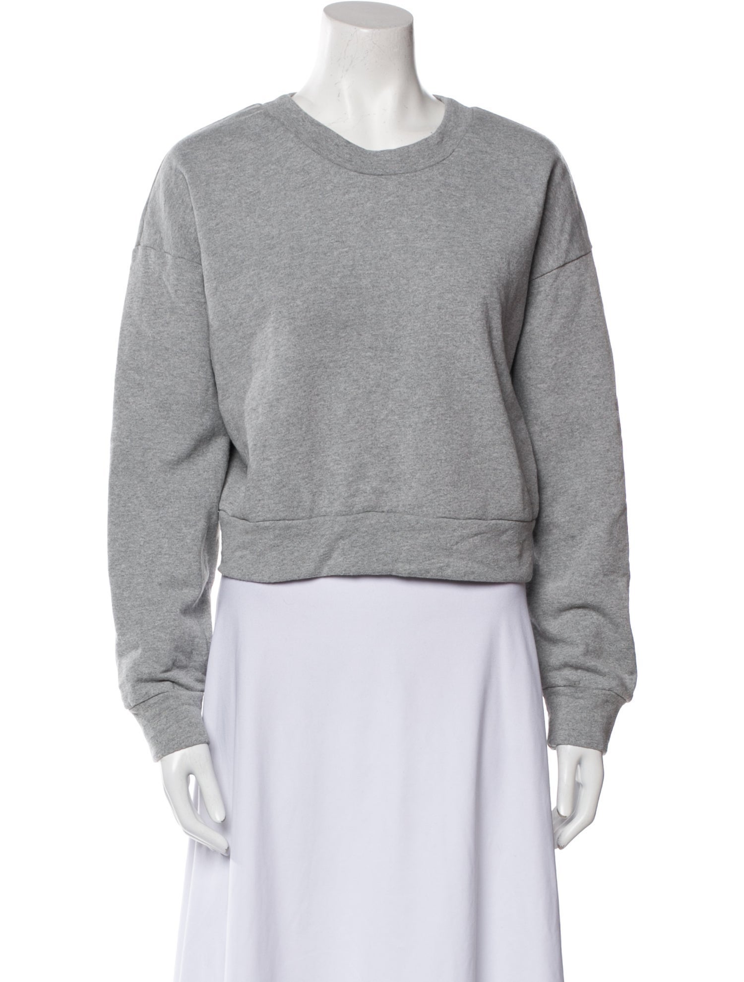 Reformation Crew Neck Long Sleeve Sweatshirt