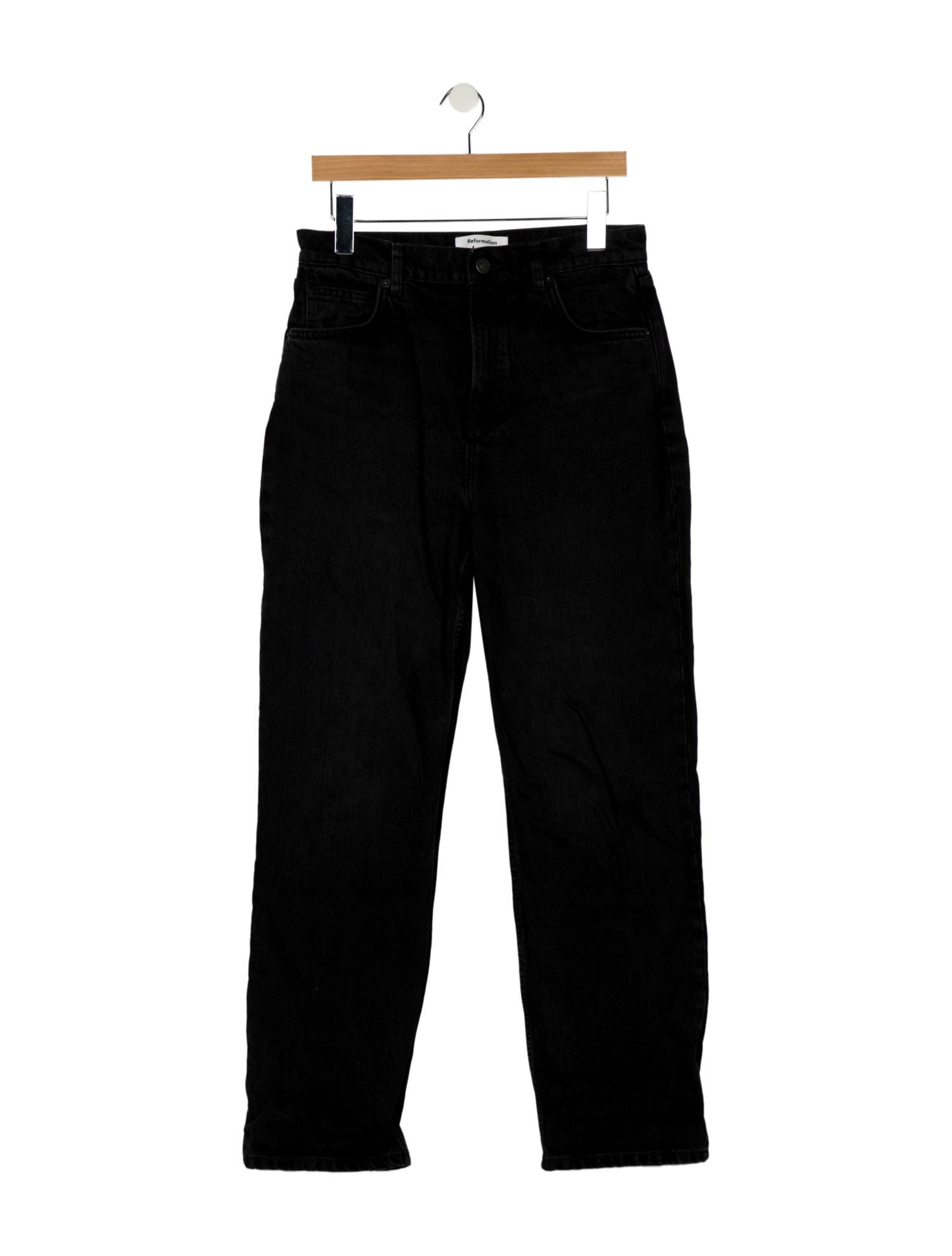 Reformation High-Rise Straight Leg Jeans