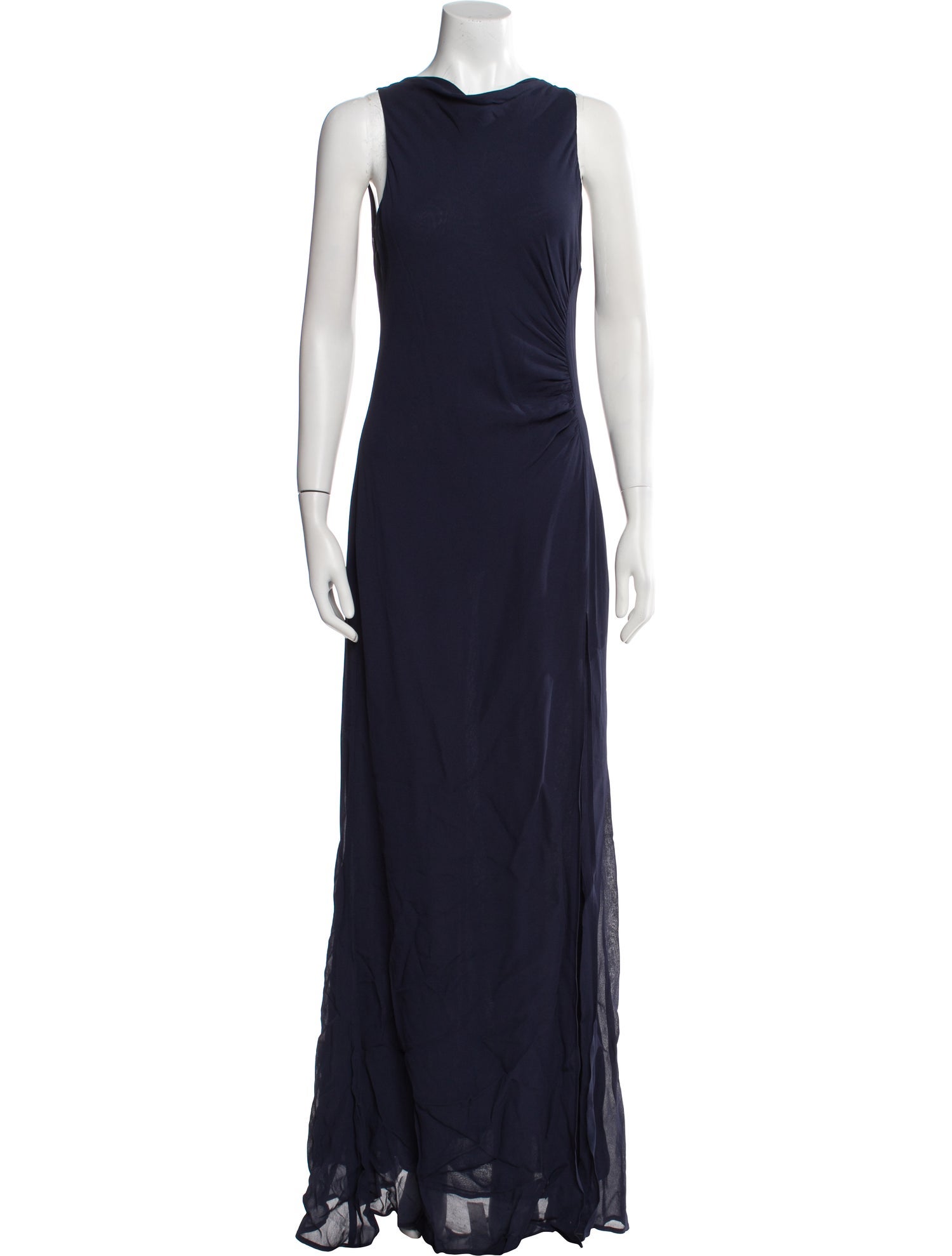 Reformation Cowl Neck Long Dress