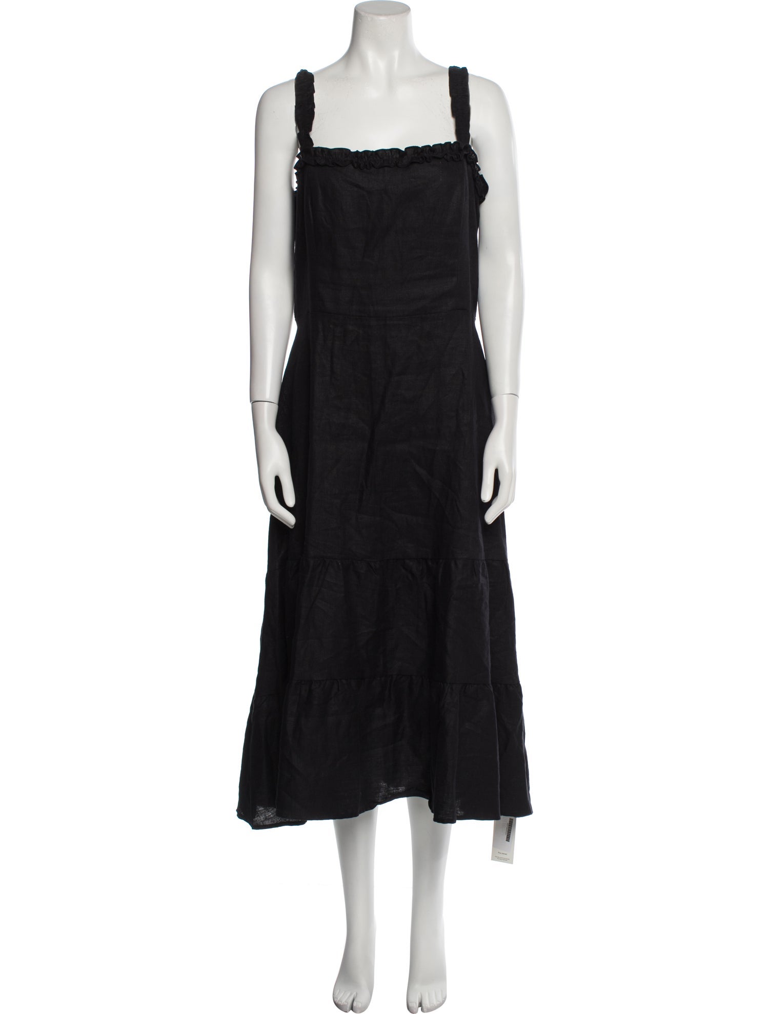 Reformation Linen Midi Length Dress