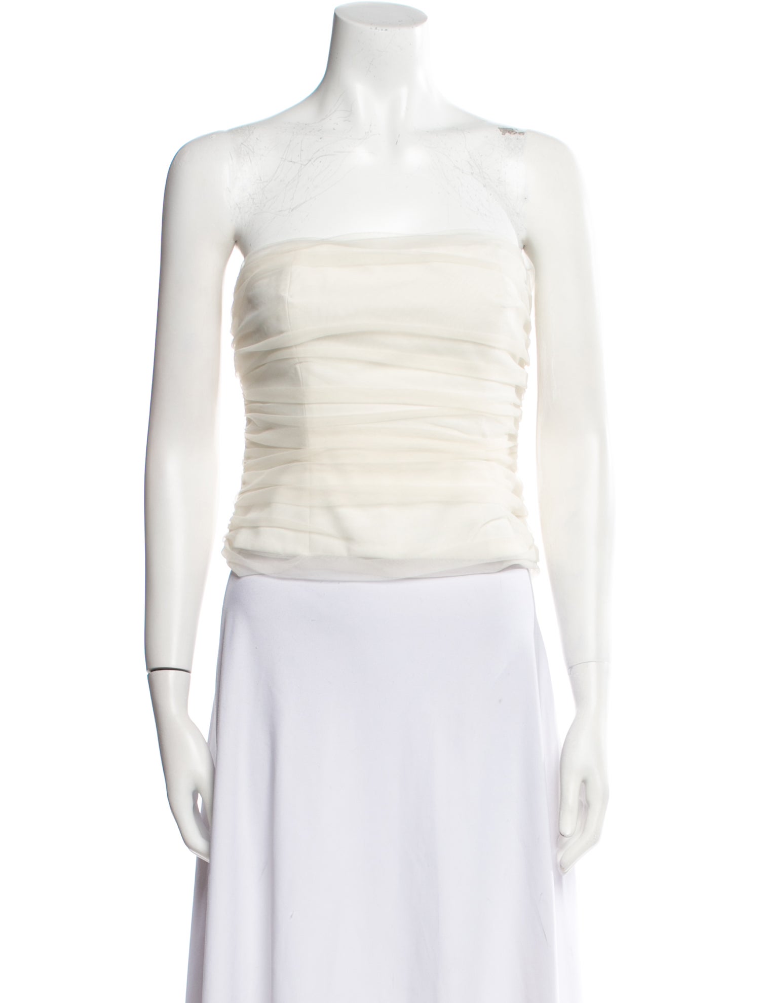 Reformation Strapless Crop Top