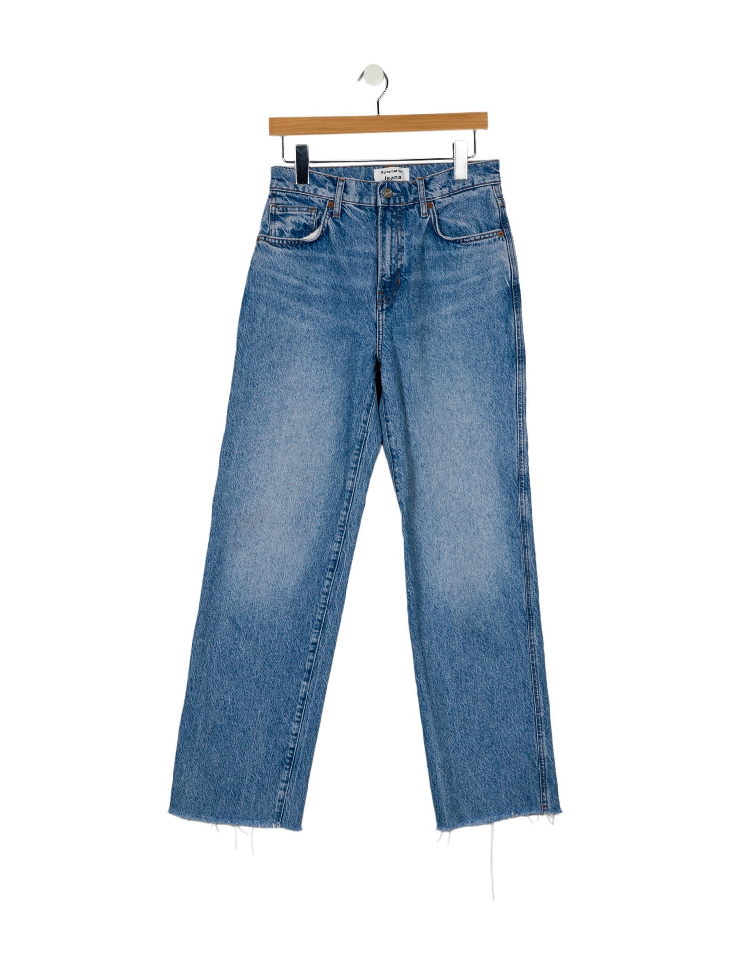Reformation High-Rise Wide Leg Jeans