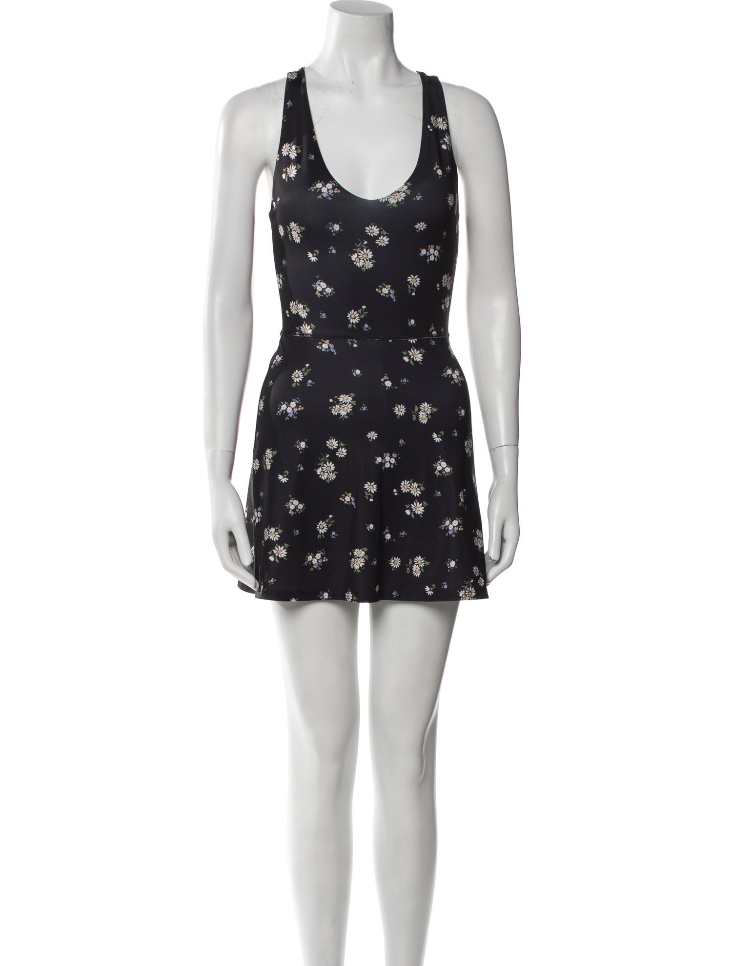 Reformation Floral Print Mini Dress