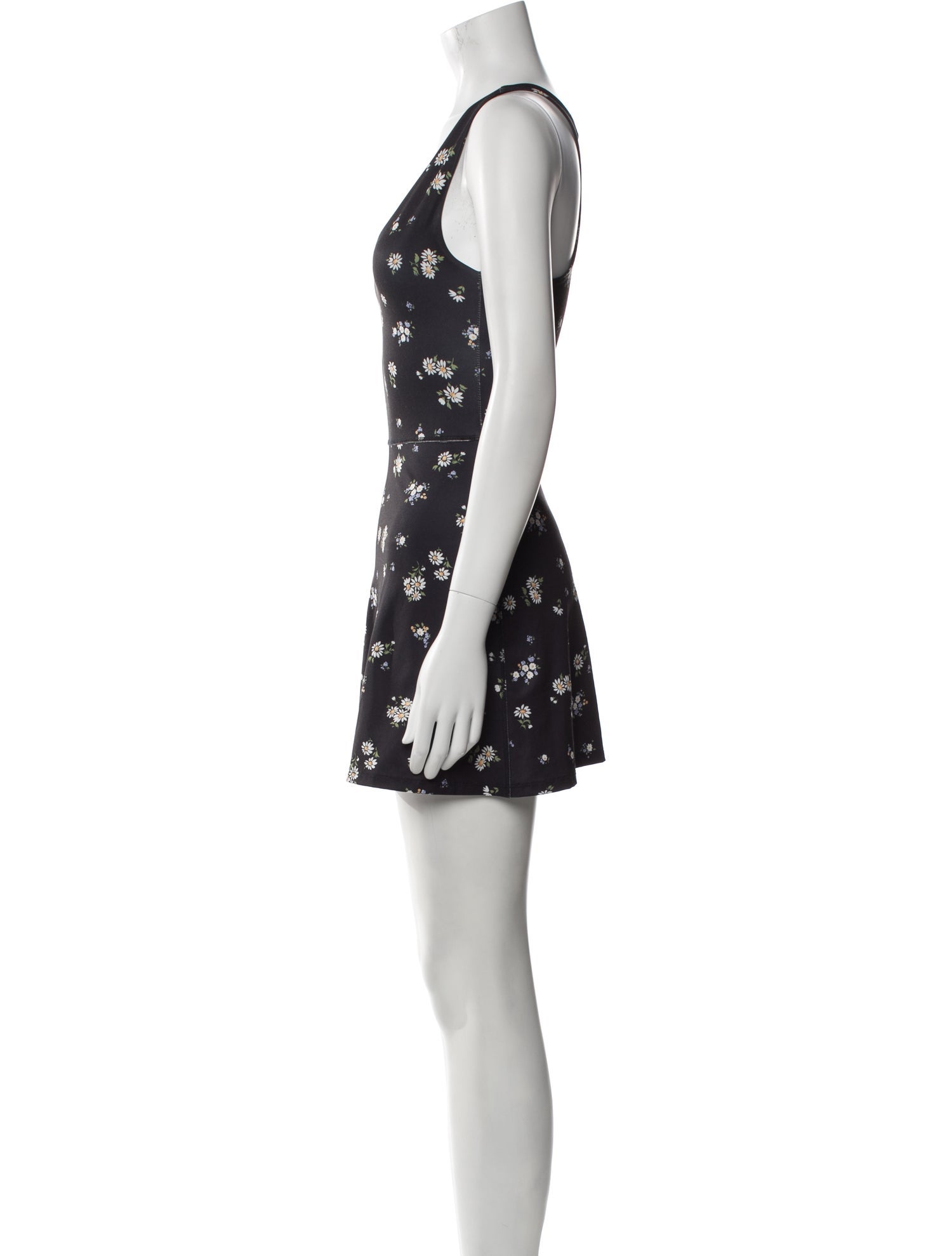 Reformation Floral Print Mini Dress